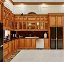 TỦ BẾP GỖ TỰ NHIÊN