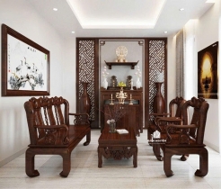 BÀN GHẾ PHÒNG THỜ