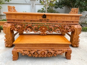 SẬP THỜ GỖ