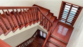 HƯỚNG DẪN LÁT CẦU THANG GỖ CAO CẤP & SANG TRỌNG