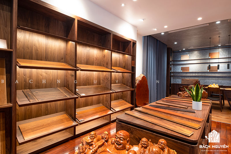 showroom sàn gỗ tự nhiên