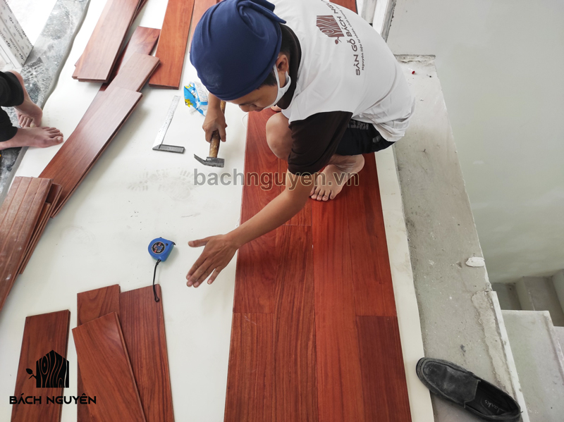 thi công sàn gỗ Cẩm Lai Nam Phi