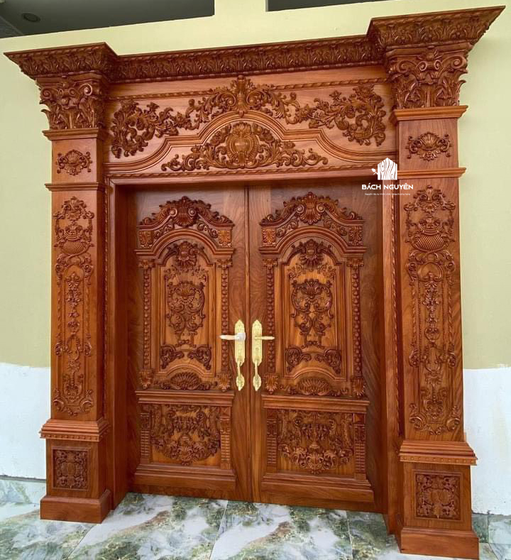 Cửa gỗ tự nhiên