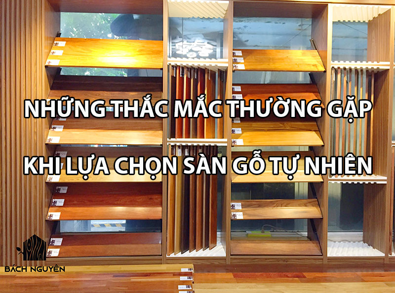 Giải đáp những thắc mắc thường gặp khi lựa chọn sàn gỗ tự nhiên: Phần I