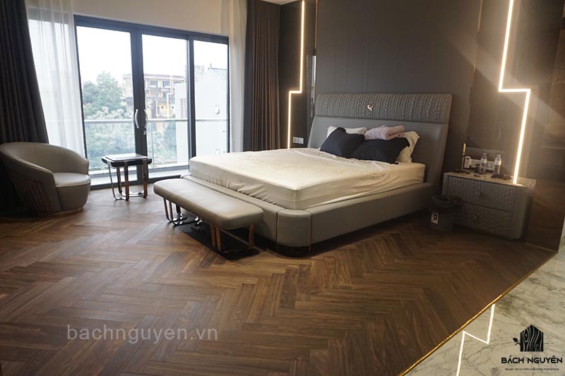 chọn sàn gỗ tự nhiên phòng ngủ