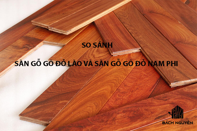 Nên chọn sàn gỗ Gõ Đỏ Lào hay sàn gỗ Gõ Đỏ Nam Phi?