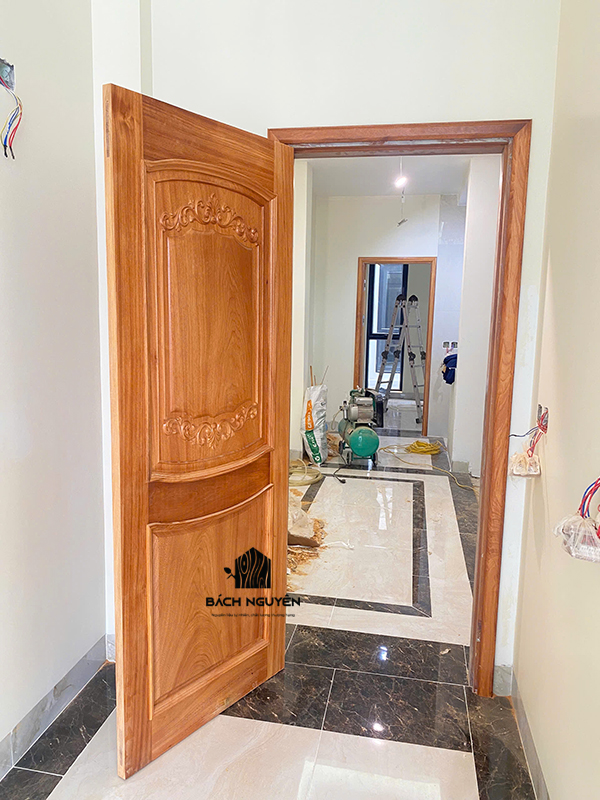 cửa thông phòng gỗ tự nhiên